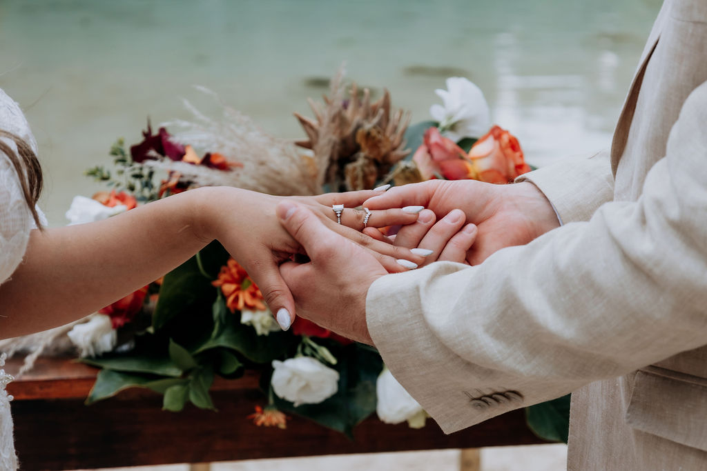 celia armijo photography hotel xcaret mexico wedding for yellow umbrella events