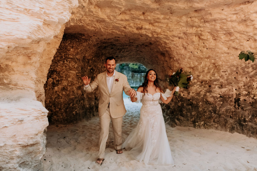 celia armijo photography hotel xcaret mexico wedding for yellow umbrella events