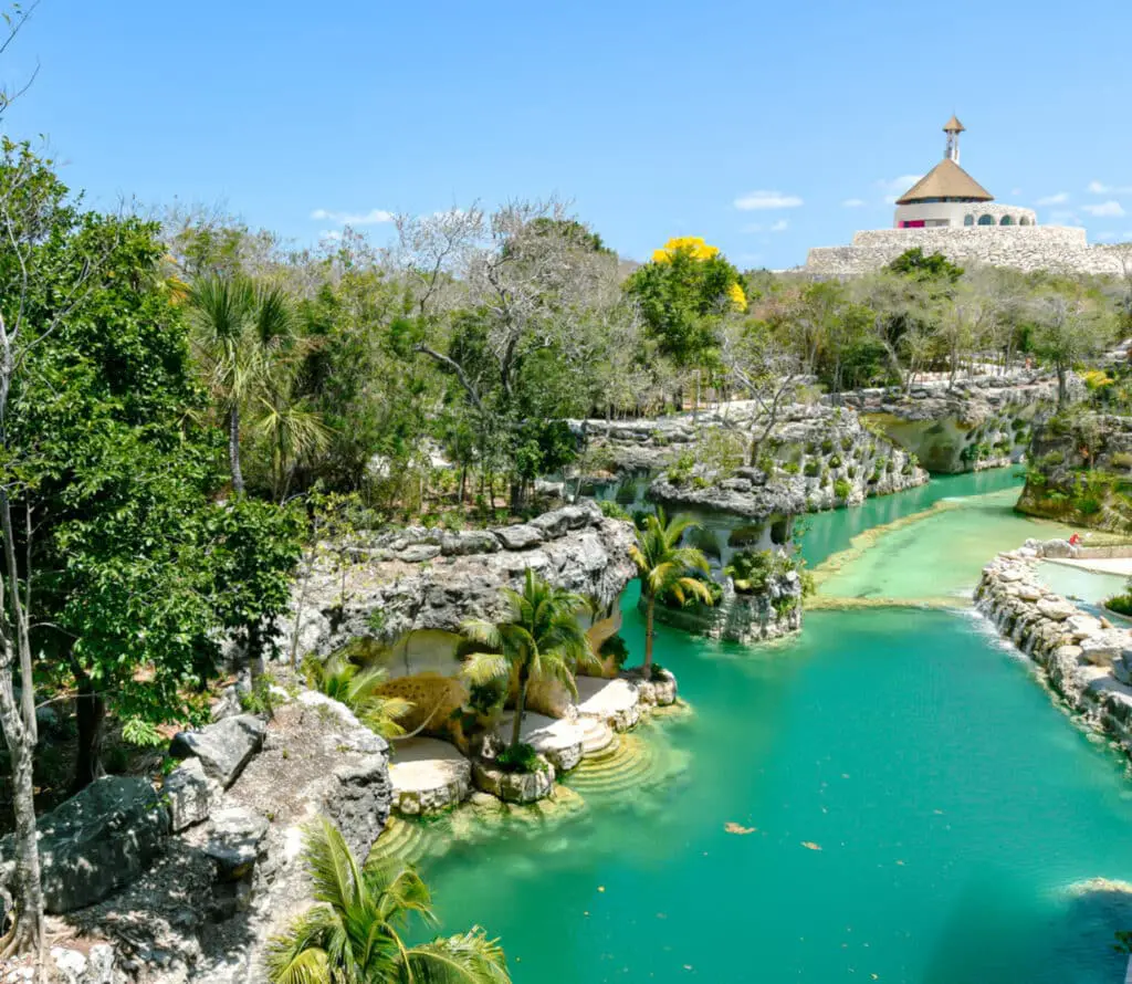 Hotel Xcaret Mexico river photo by Yellow Umbrella Events