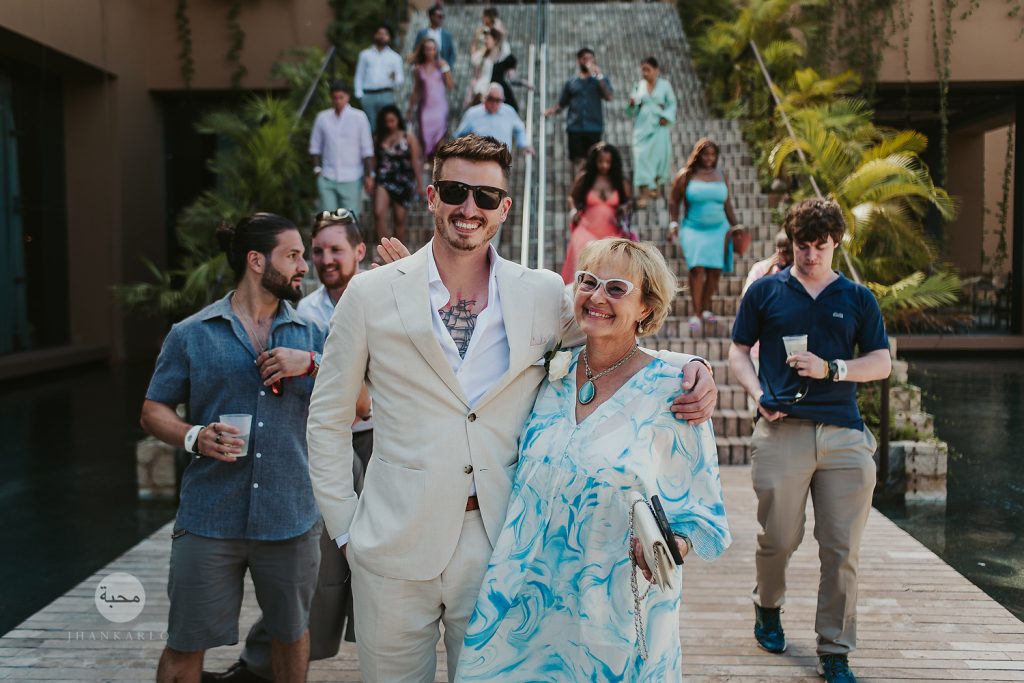 Jhankarlo Photography hotel Xcaret Mexico wedding for Yellow Umbrella Events