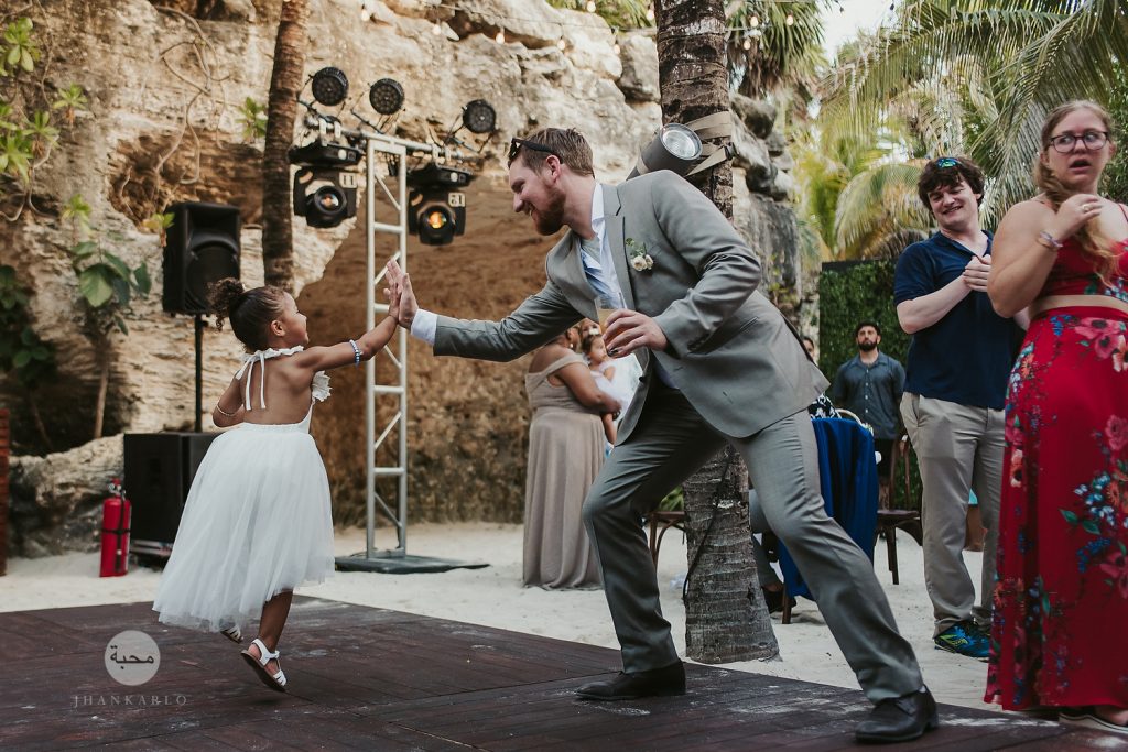 Jhankarlo Photography hotel Xcaret Mexico wedding for Yellow Umbrella Events