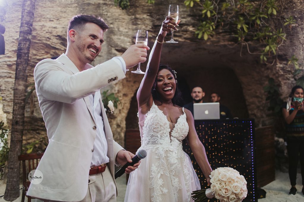 Jhankarlo Photography hotel Xcaret Mexico wedding for Yellow Umbrella Events
