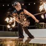 Hotel Xcaret Fire Dancer photo by Yellow Umbrella events