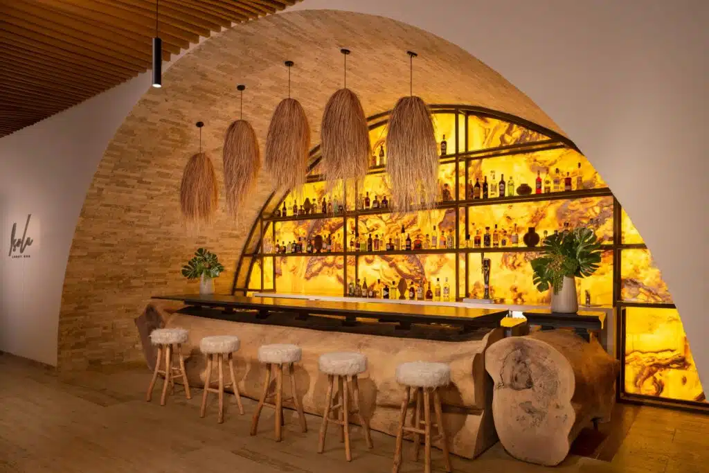 Isola Lobby bar at Impression Isla Mujeres by Yellow Umbrella Events