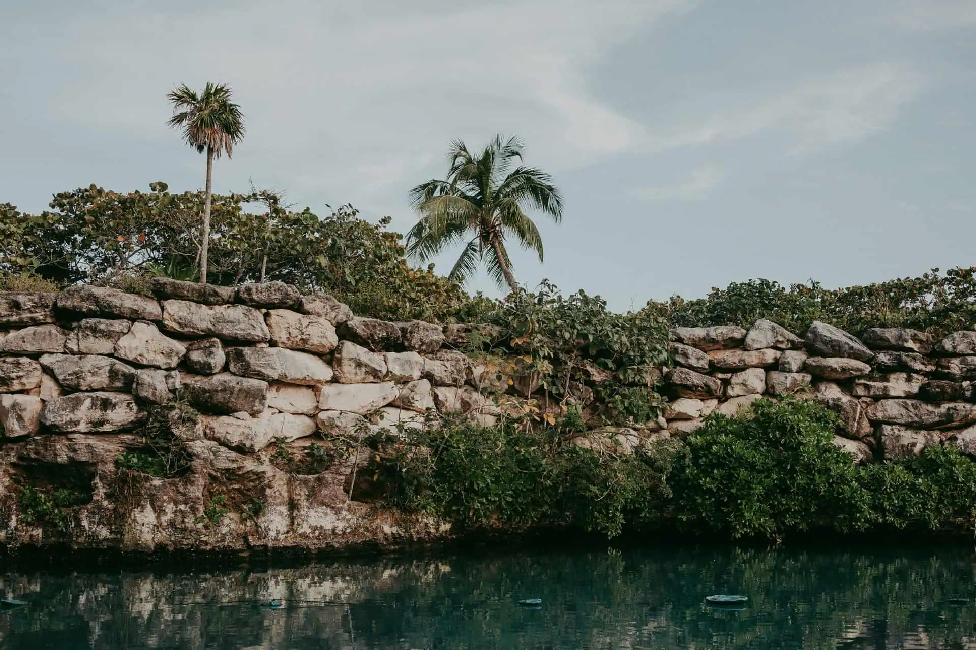 Bride and Groom at Hotel Xcaret Mexico photo for Yellow Umbrella Events