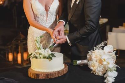 hotel xcaret mexico wedding, wedding cake for sunset package