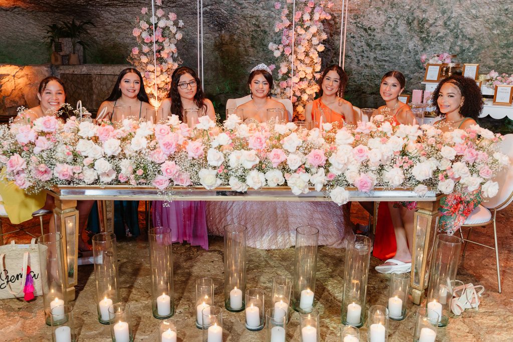 Open Lens Photography Quinceañera at Hotel Xcaret Mexico, Quinceañera at Hotel Xcaret Mexico for Yellow Umbrella Events